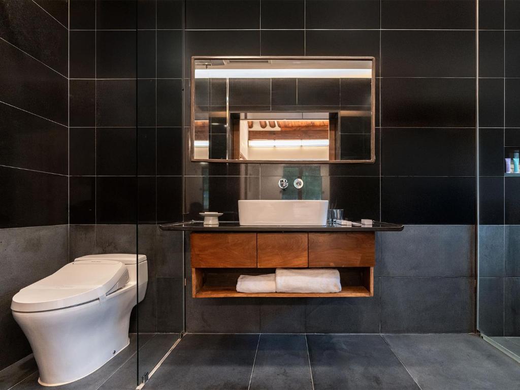 Koupelna v ubytování Rakkojae Hahoe Hanok Hotel
