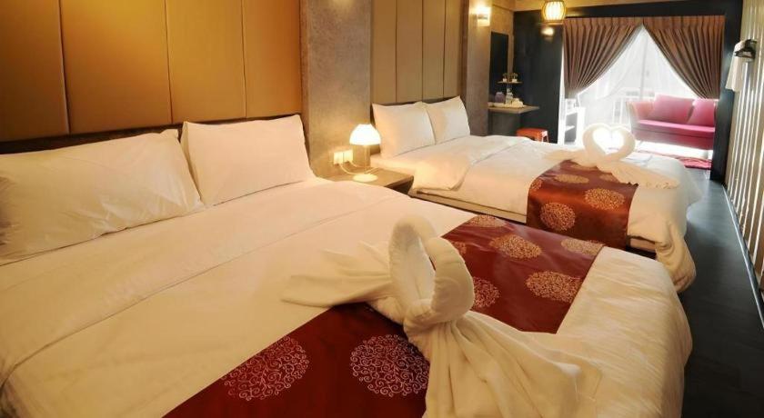 PPT Muar Hotelにあるベッド