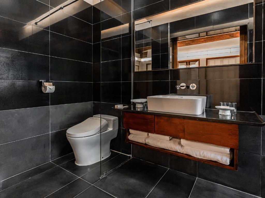 Koupelna v ubytování Rakkojae Hahoe Hanok Hotel