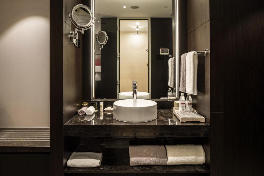 Koupelna v ubytování Rhombus Park Aura Chengdu Hotel