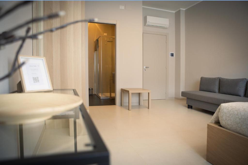 Posezení v ubytování B&B Il Rifugio Urbano
