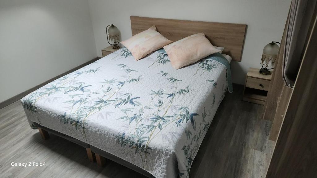 Postel nebo postele na pokoji v ubytování Gite - Chambre d'hôtes l'OCCITANIA