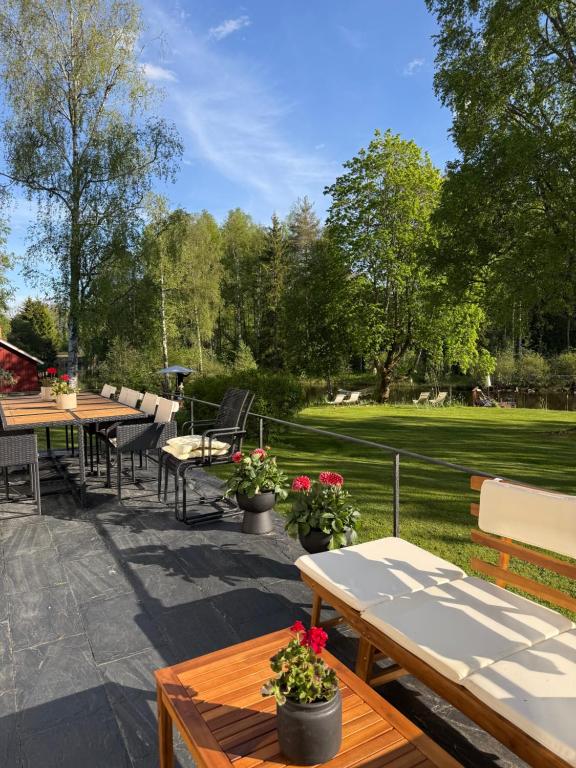 Zahrada ubytování Prästgården