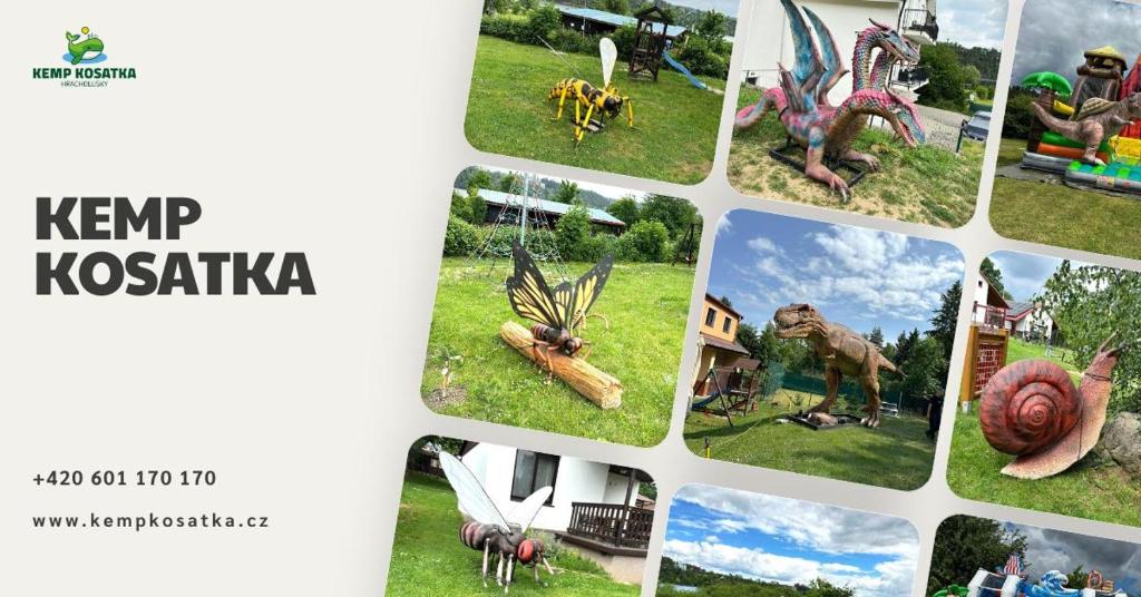 Fotografie z fotogalerie ubytování Chaty a Apartmány Hracholusky Kemp Kosatka v destinaci Pňovany