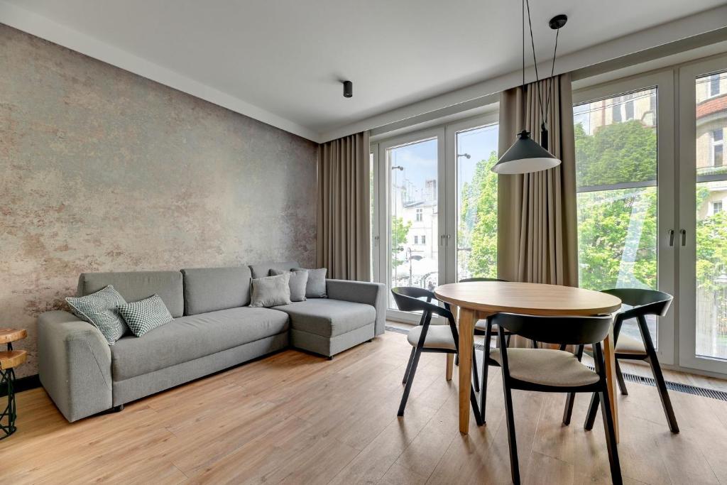 Χώρος καθιστικού στο Montevideo Centrum 2 by Grand Apartments