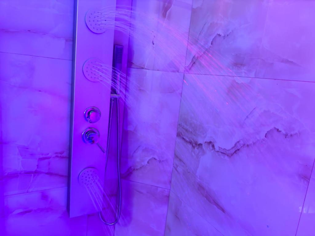 Koupelna v ubytování La Fontana Glamping