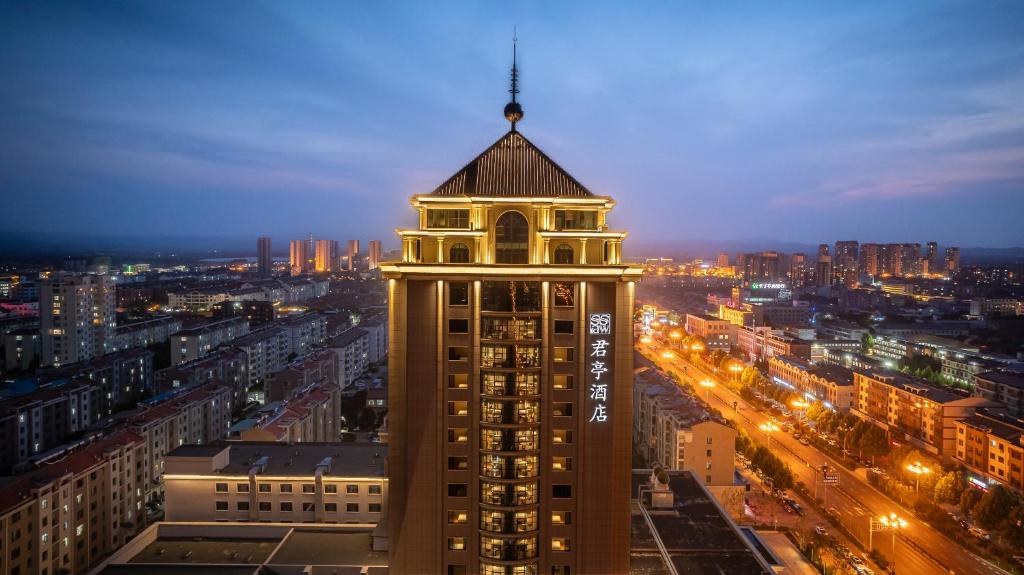Nespecifikovaný výhled na destinaci Changzhi nebo výhled na město při pohledu z hotelu