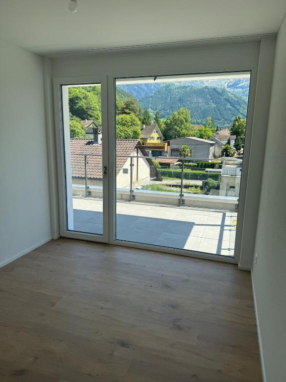 Nespecifikovaný výhled na hory nebo výhled na hory při pohledu z apartmánu