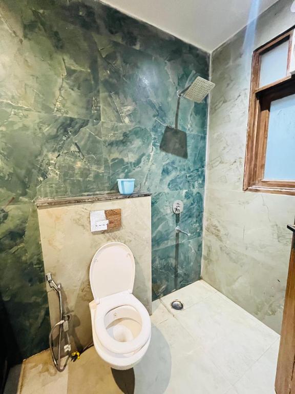 Koupelna v ubytování Hotel C 5 Hauz Khas