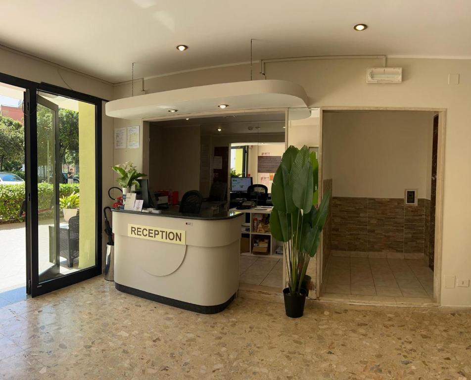 Vstupní hala nebo recepce v ubytování Hotel Ines