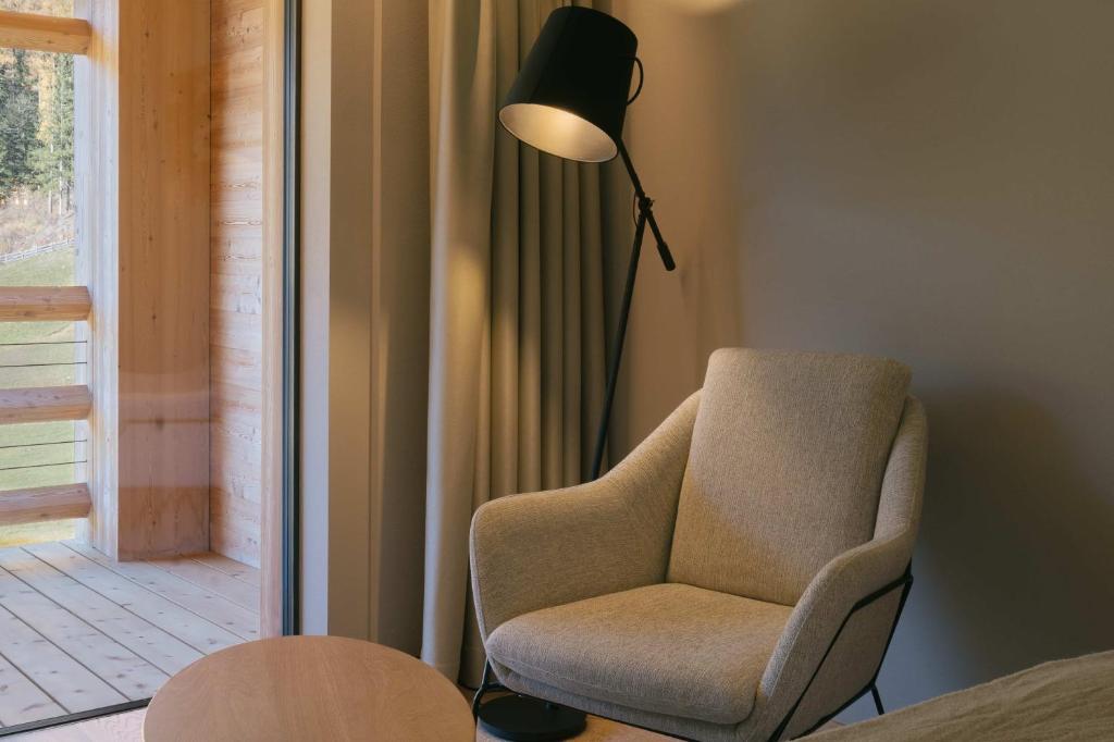 Część wypoczynkowa w obiekcie Cyprianerhof Dolomit Resort