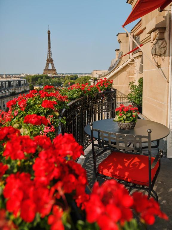 Balkón nebo terasa v ubytování Hôtel Plaza Athénée - Dorchester Collection