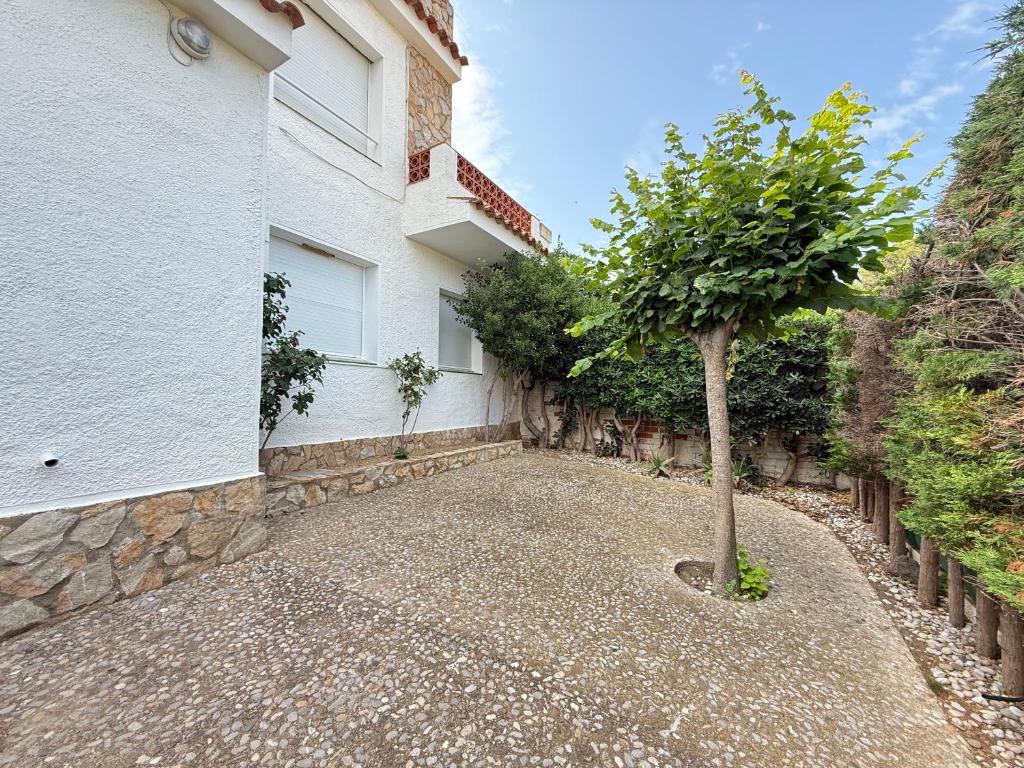 Vonkajšia záhrada v ubytovaní Agi Villa Grecs