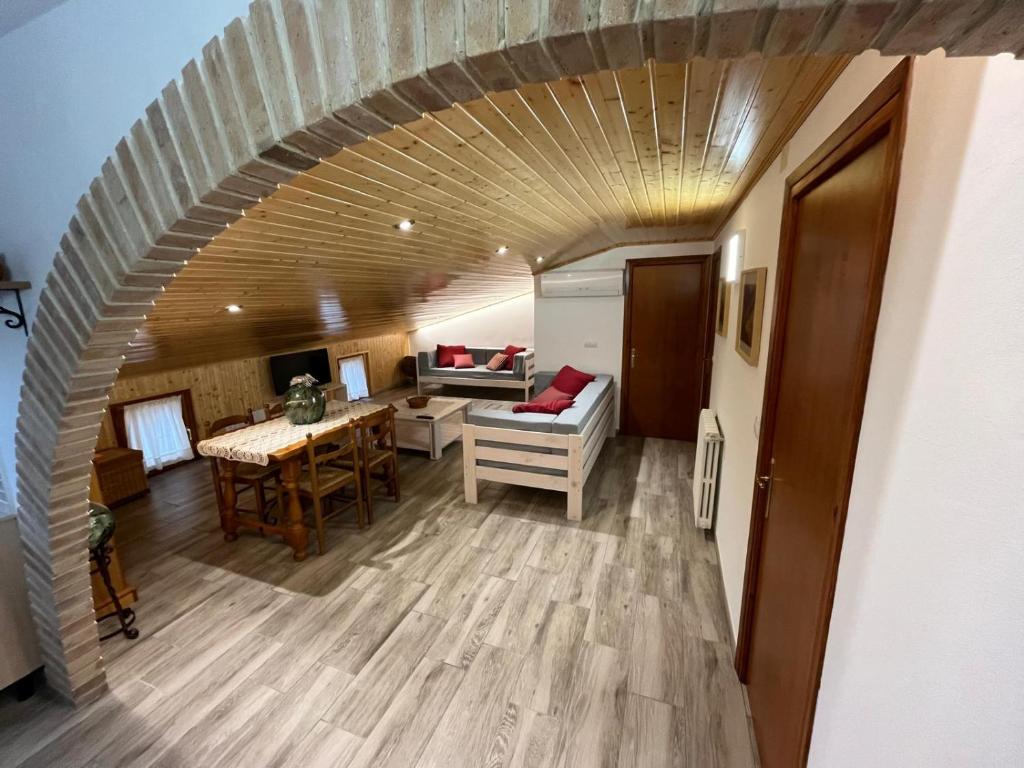 Køkken eller tekøkken på Castelserás apartamento rural