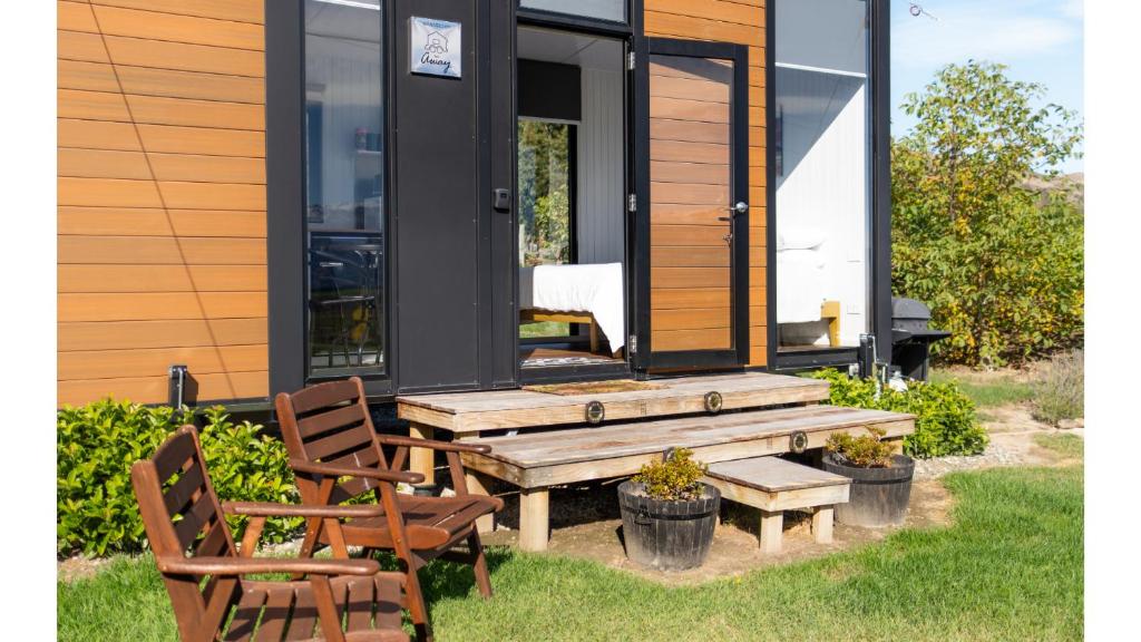 Zahrada ubytování Ruffell Ranch Cabin by Tiny Away