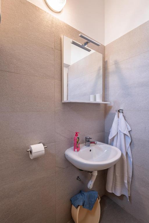 Koupelna v ubytování Apartments Kulji