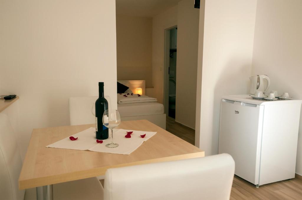 Nápoje v ubytování Guest House Bulevar