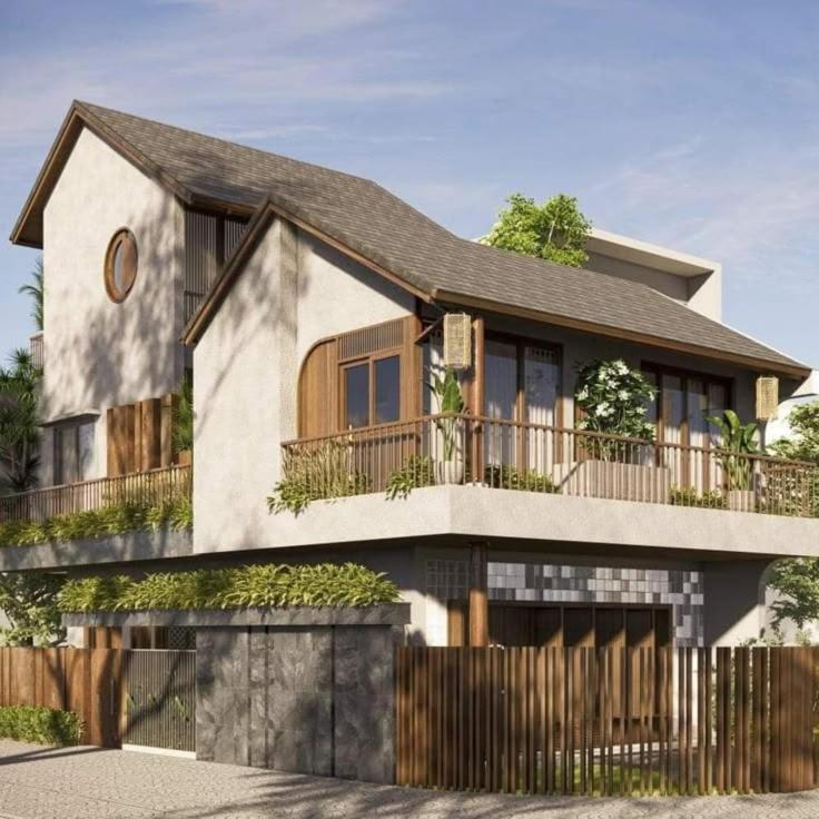 a rendering of a house at Thu thu's comfort zone in Da Nang