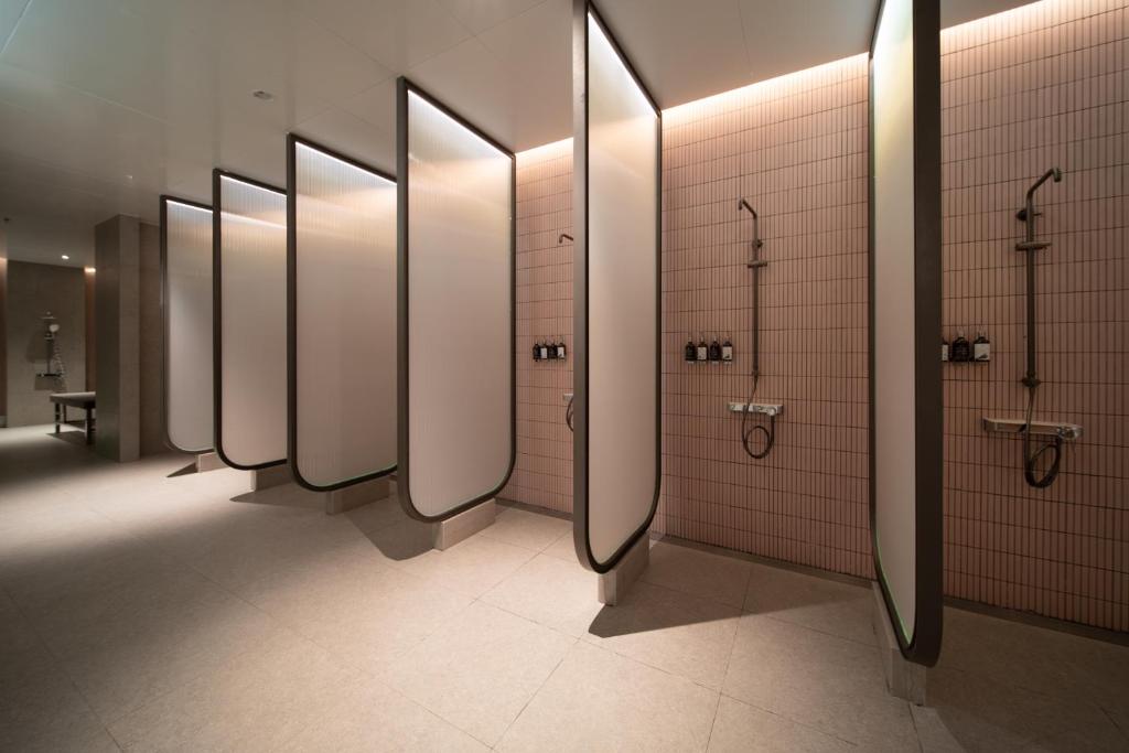 Koupelna v ubytování Ronghuitong SSAW Hotel