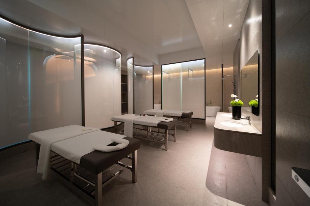 Lázně a/nebo wellness v ubytování Ronghuitong SSAW Hotel