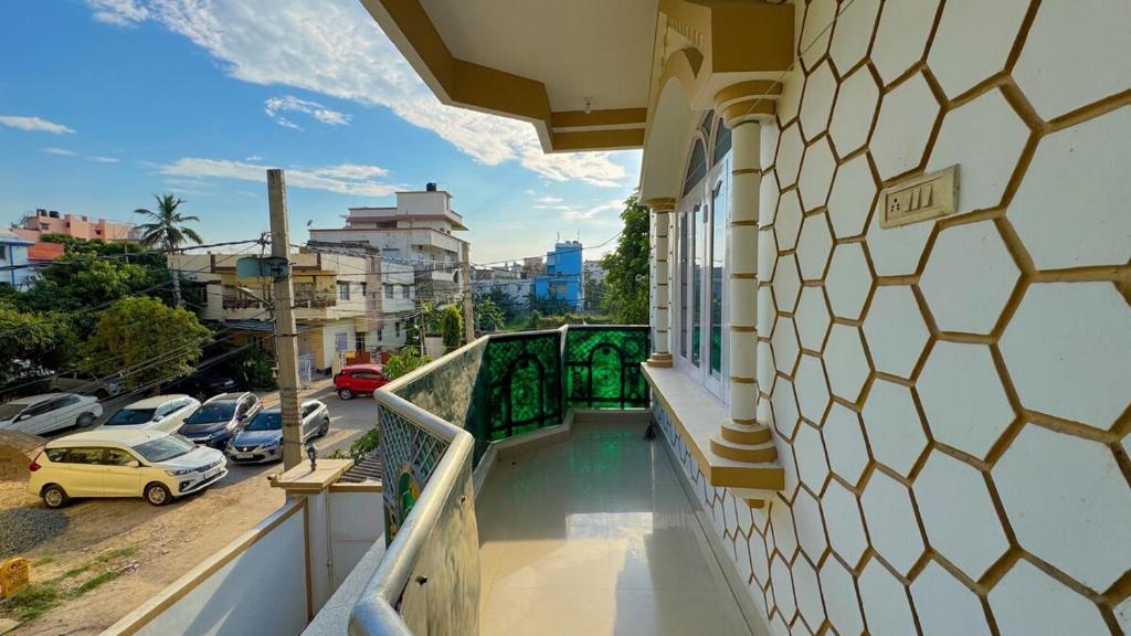 Balkón nebo terasa v ubytování Fully Furnished 3BHK for Families 201