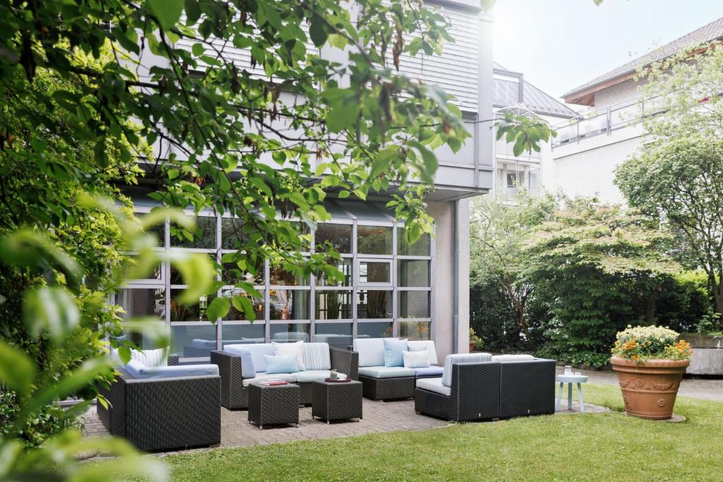 Zahrada ubytování Hotel La Pergola
