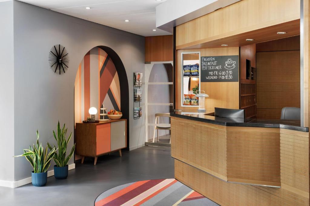 Kuchyň nebo kuchyňský kout v ubytování Hotel La Pergola