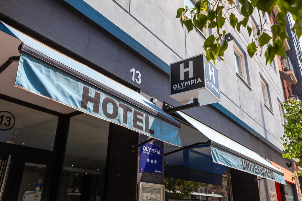 Certifikát, hodnocení, plakát nebo jiný dokument vystavený v ubytování Hotel Olympia Universidades