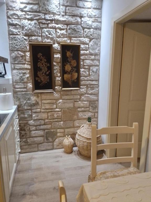 Kuchyň nebo kuchyňský kout v ubytování Vogklis House