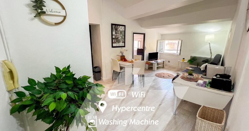 Posezení v ubytování Hypercentre - Exceptional rooftop view!