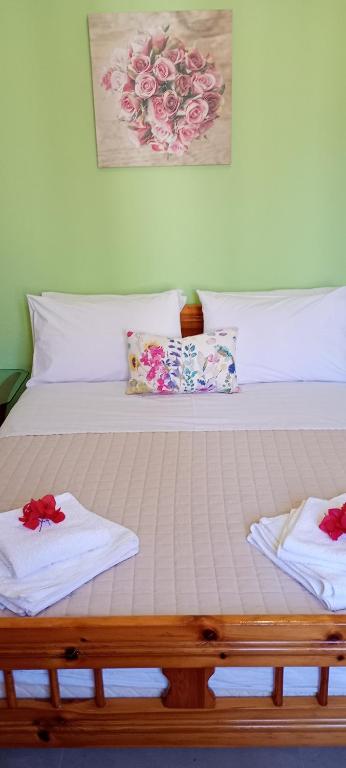 Postel nebo postele na pokoji v ubytování Gaios Rest Apartment Comfort Location Paxos Hospitality