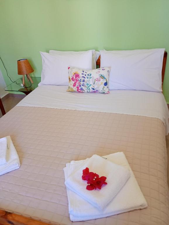 Postel nebo postele na pokoji v ubytování Gaios Rest Apartment Comfort Location Paxos Hospitality