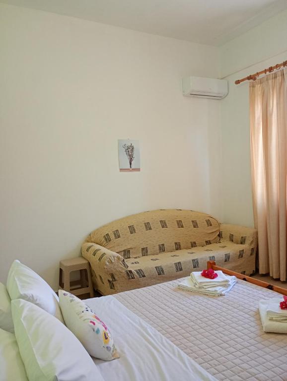 Postel nebo postele na pokoji v ubytování Gaios Rest Apartment Comfort Location Paxos Hospitality