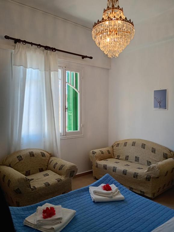 Posezení v ubytování Gaios Rest Apartment Comfort Location Paxos Hospitality