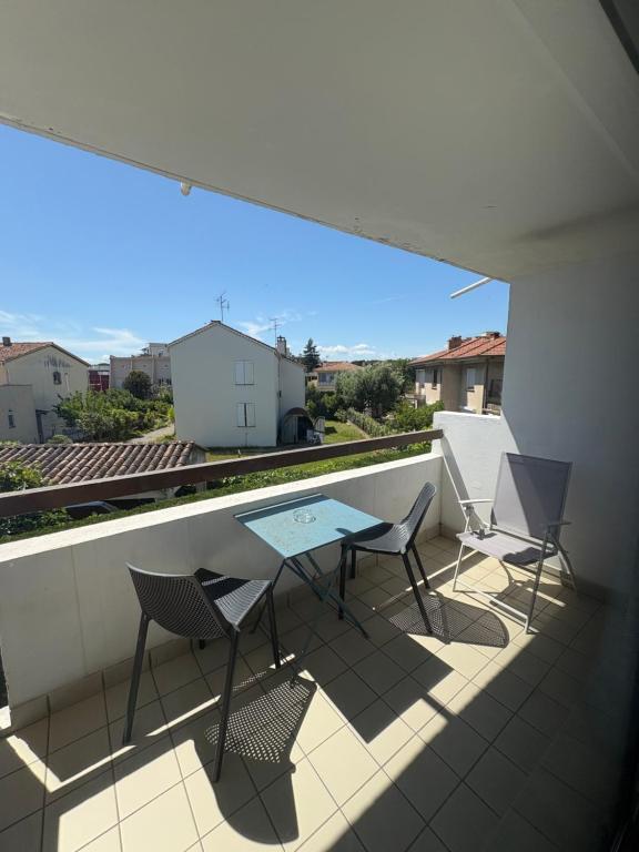 Balkón nebo terasa v ubytování Hotel Sable Et Soleil - Port, Plage et Jacuzzi Privé