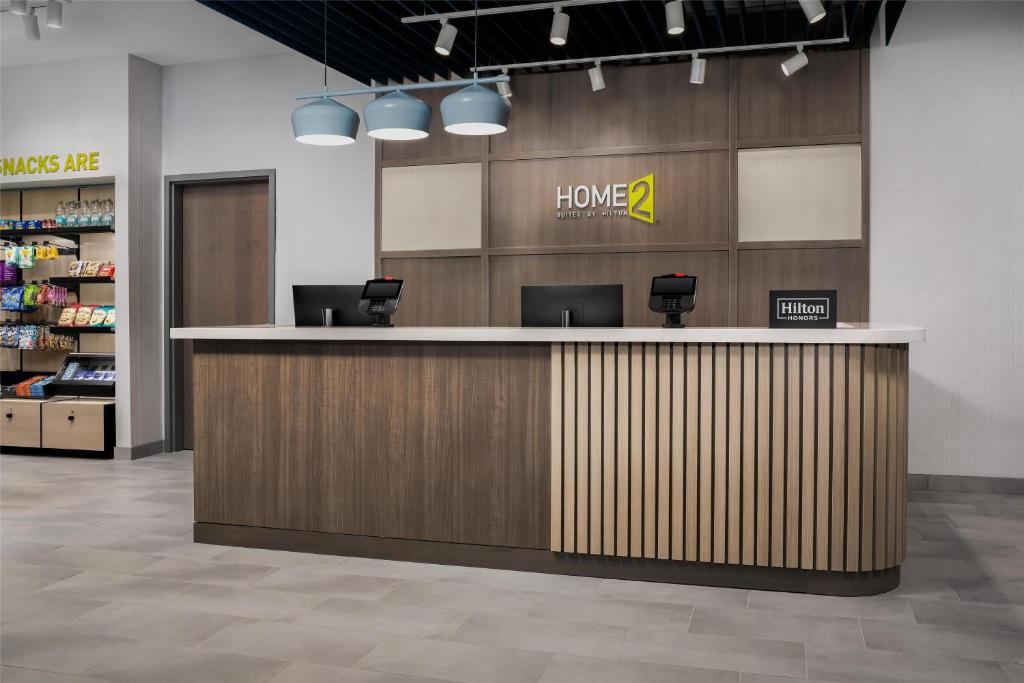 Kuchyň nebo kuchyňský kout v ubytování Home2 Suites By Hilton Tooele