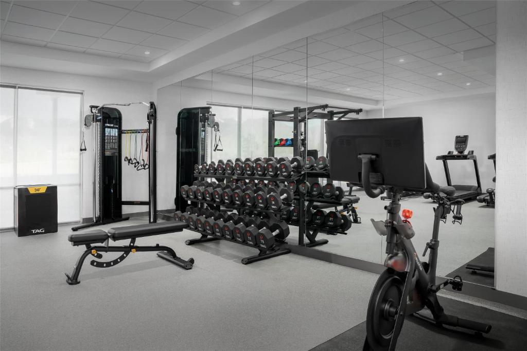 Fitness centrum a/nebo fitness zařízení v ubytování Home2 Suites By Hilton Tooele