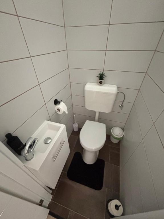 Koupelna v ubytování Partium Hotel Szeged