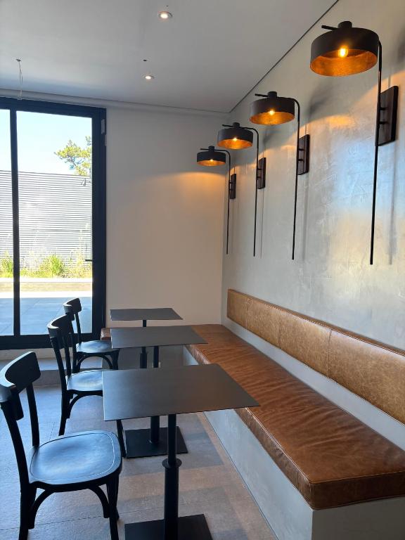 Posezení v ubytování Excepcional Monoambiente edificio LAWA Calyptus