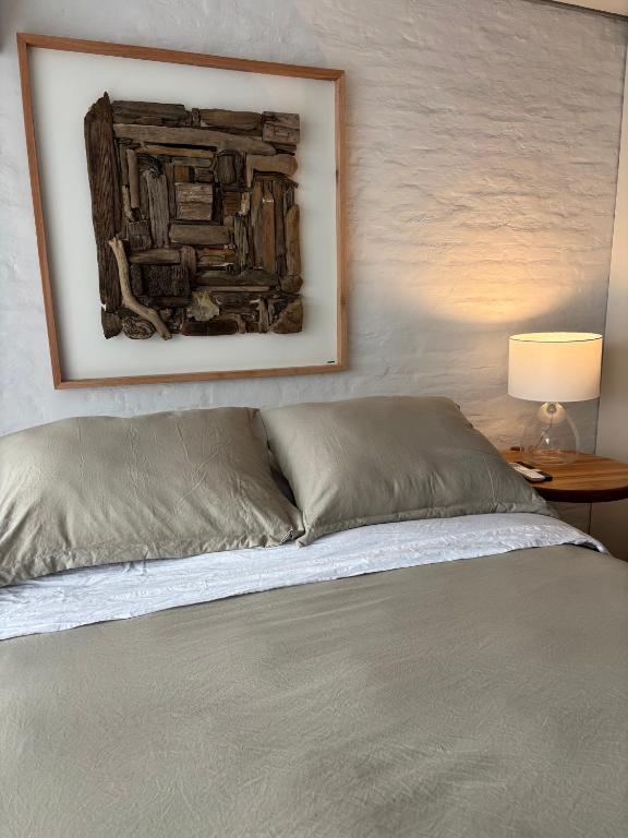 Postel nebo postele na pokoji v ubytování Excepcional Monoambiente edificio LAWA Calyptus