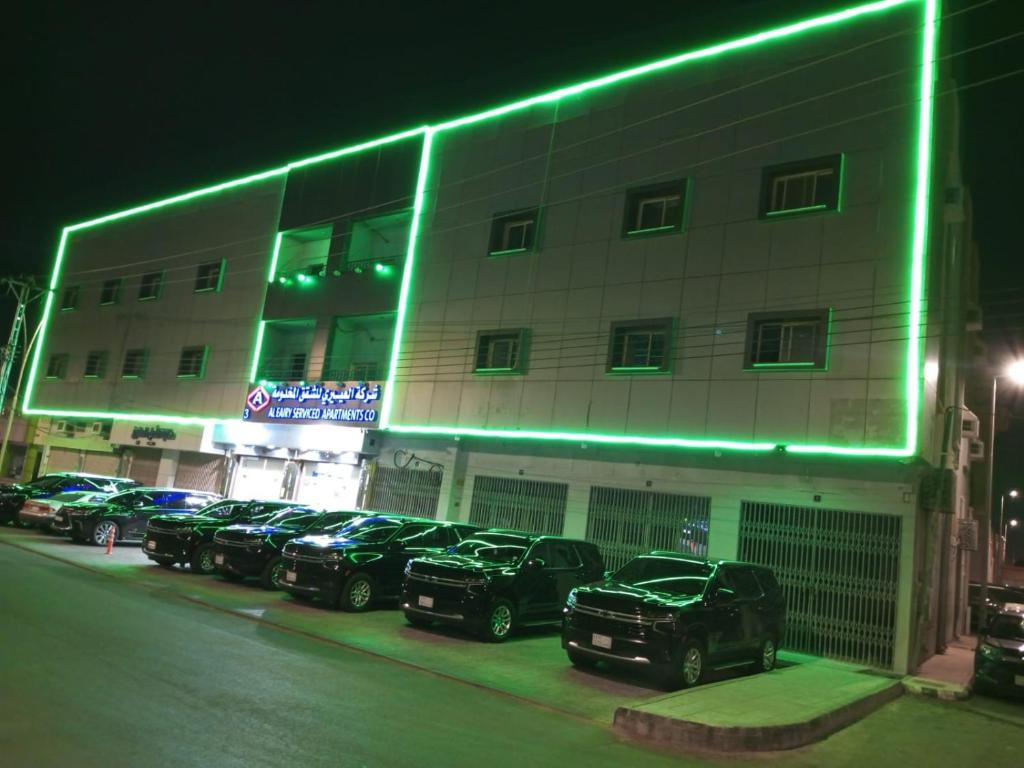 Budova, kde se aparthotel nachází