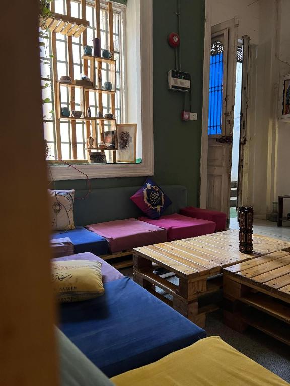 Postel nebo postele na pokoji v ubytování Rhala Hostel Egypt