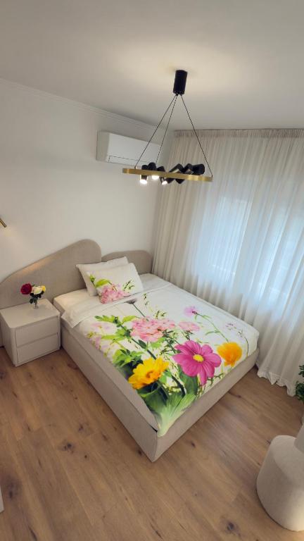 Posezení v ubytování Pogradec Luxe Apartment