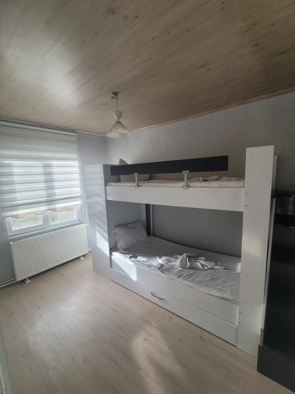 Postel nebo postele na pokoji v ubytování shah sultan Ozturk Hotel