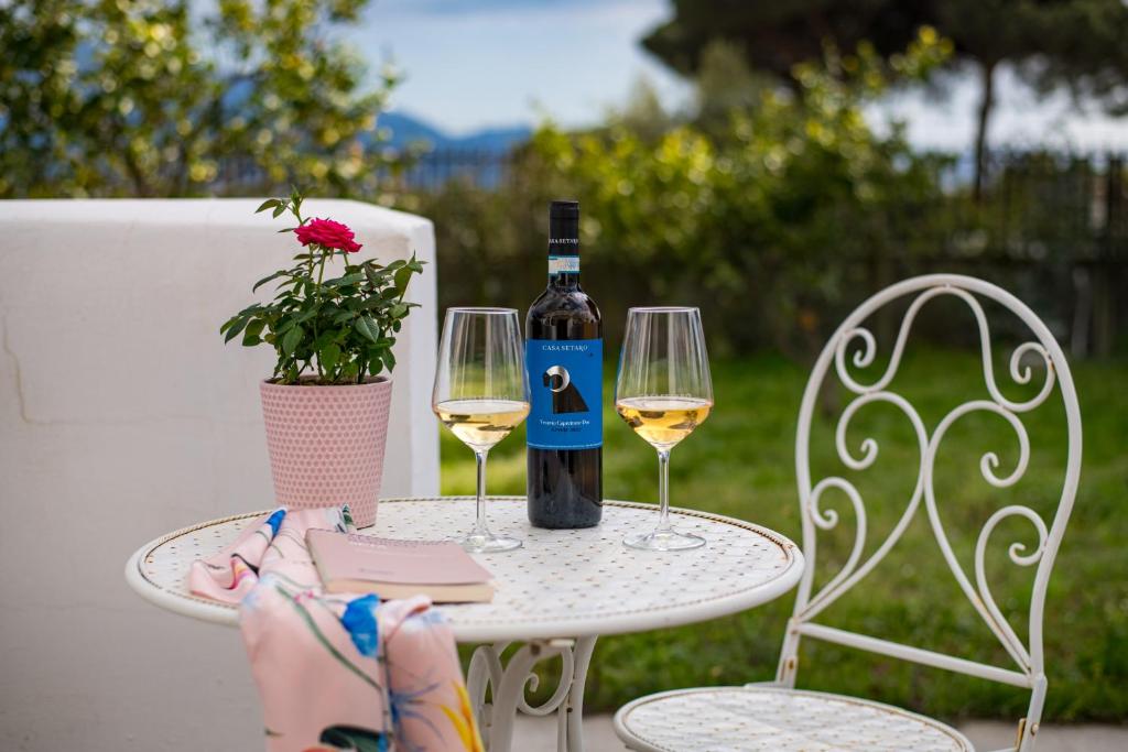 Nápoje v ubytování Vigna delle Rose