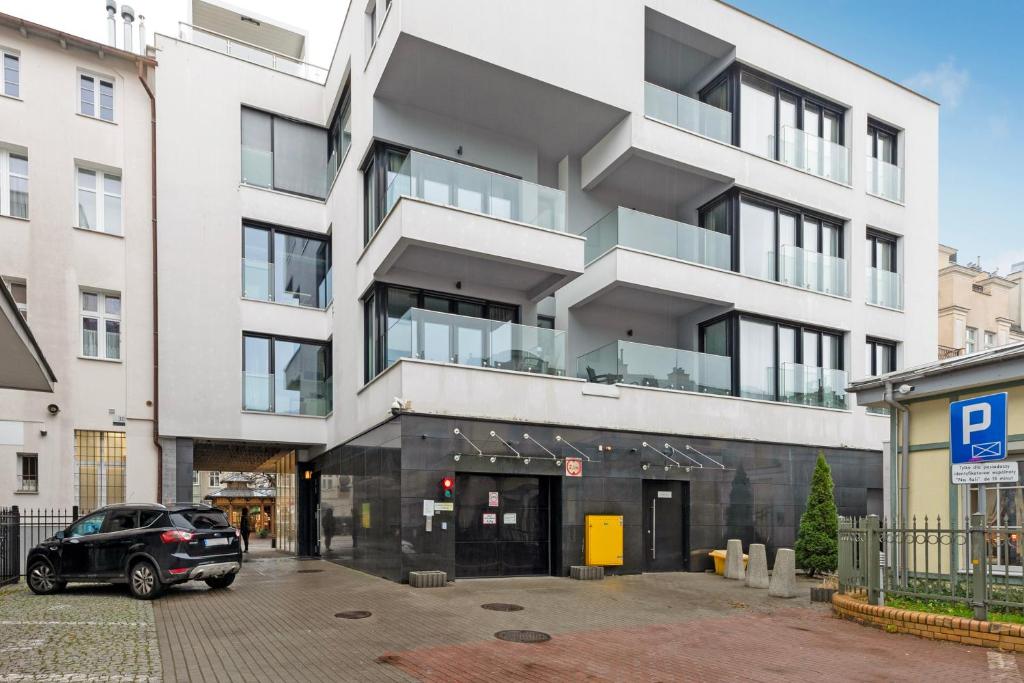 Budova, v ktorej sa apartmán nachádza