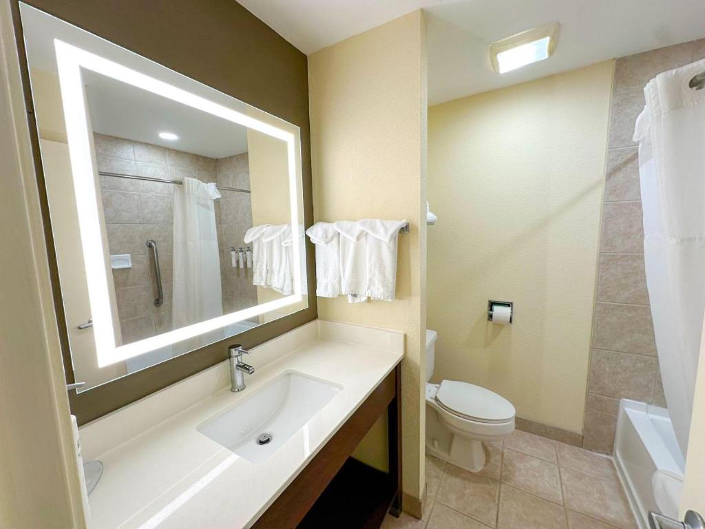 Koupelna v ubytování Sonesta Essential Hotels Overland Park