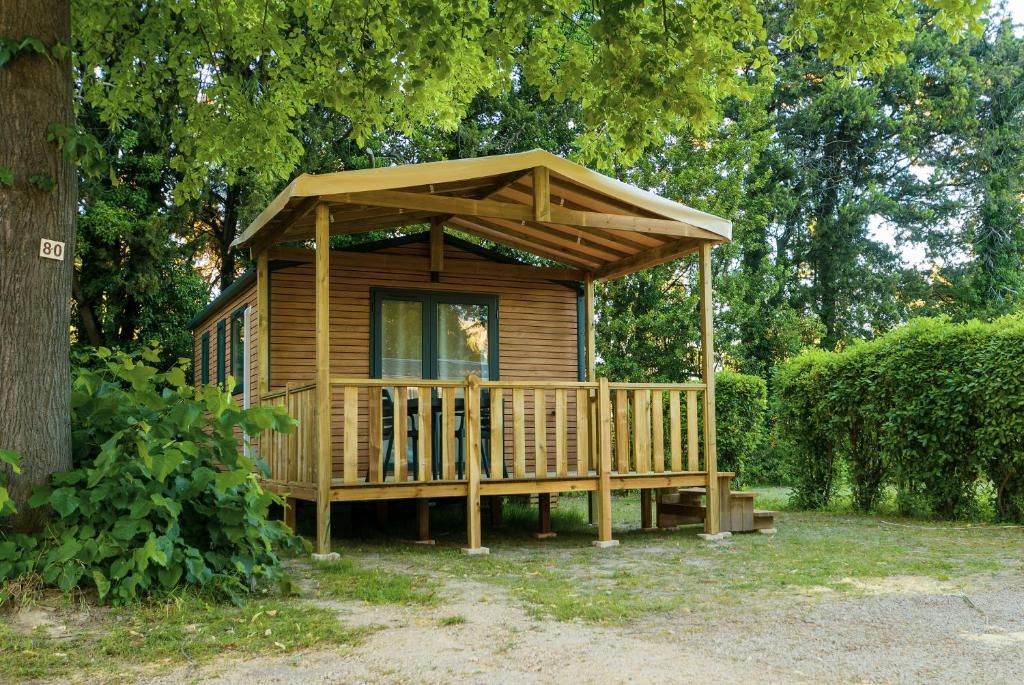 Zahrada ubytování Camping les Avignon - la Laune