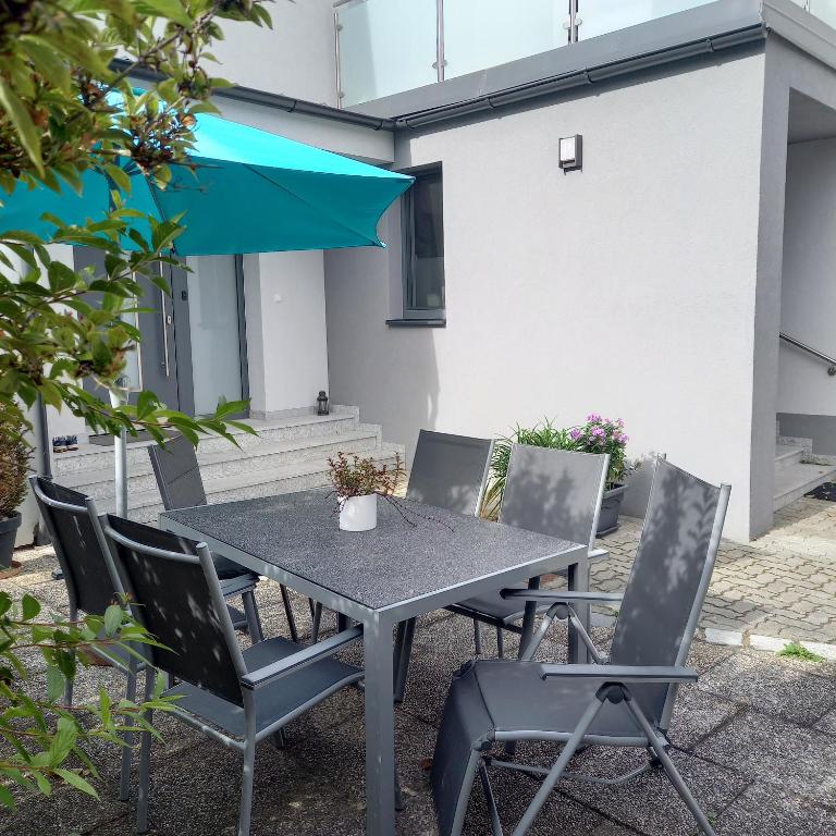 Patio nebo venkovní prostory v ubytování Ferienwohnung Deisenberger