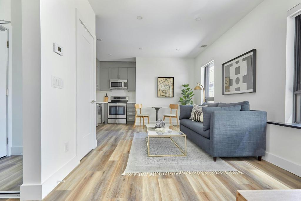 Posezení v ubytování Sonder by Marriott Bonvoy The Elm Apartments Downtown